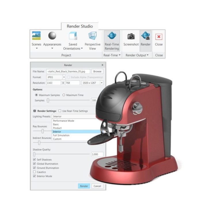 Creo Render Studio 01